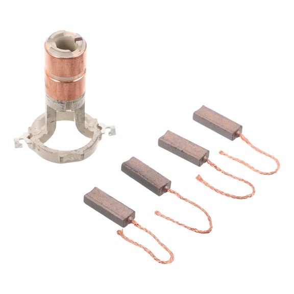 YUNLIGHTS 1Set Alternator Brushes Copper Slip Ring Replacement Kit for Automotive Generator Electrical Motor