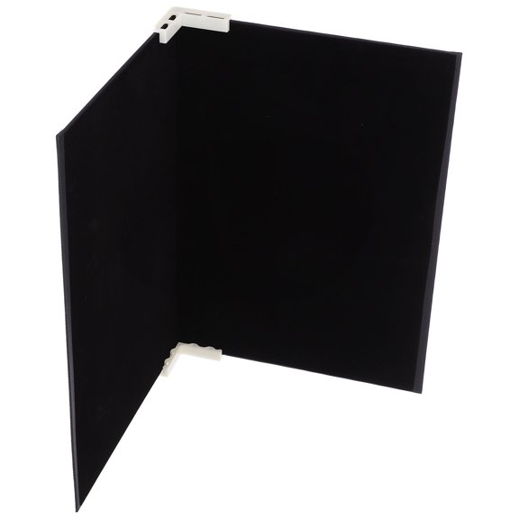 YUNLIGHTS 1Set Black Photography Prop Background Board Foldable for Home Use Compatible with Smartphone and Dslr