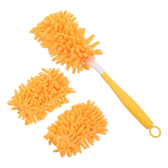 YUNLIGHTS 1Set Chenille Hand Duster Soft Microfiber Washable Brush for Home Furniture and Office Cleaning