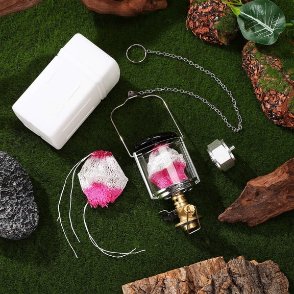 YUNLIGHTS 1Set Gas Powered Camping Light Warm Illumination Ideal for Tent and Outdoor Supply