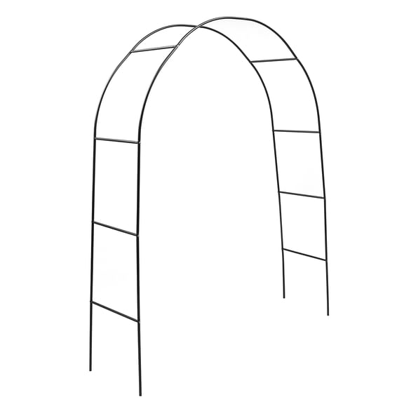 YUNLIGHTS 1Set Lightweight Iron Garden Arbor for Vine Plants and Romantic Wedding Arch