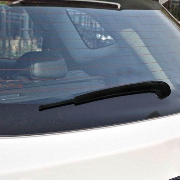 YUNLIGHTS 1Set Rear Windshield Wiper Arm Set Black Reliable Auto Spare Parts for All Weather Use