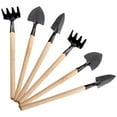 thumbnail image 1 of YUNLIGHTS 6-Piece Mini Metal Garden Tools Set for Planting and Gardening, Outdoor Hand Tools, 1 of 8