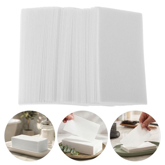 YUNLIGHTS 260Pcs Heat Resistant White Perm Wrap Papers for Hair Rollers Professional Styling