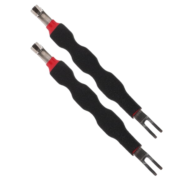YUNLIGHTS 2Pcs Heavy Duty Automotive Electrical Clip Removal Pliers Black Safe Tools for Electrical System Repair