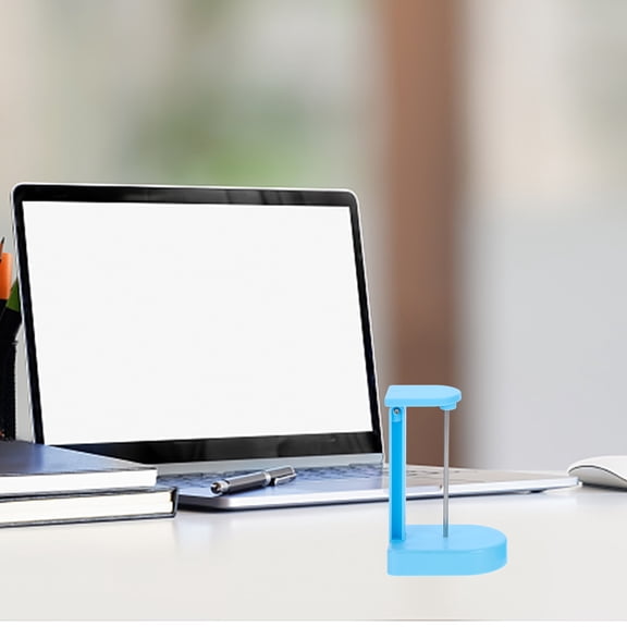 YUNLIGHTS 2-Pack Multifunctional Check Holder, Desktop Bill Organizer Stand for Notes, Receipts, Documents, Assorted Colors