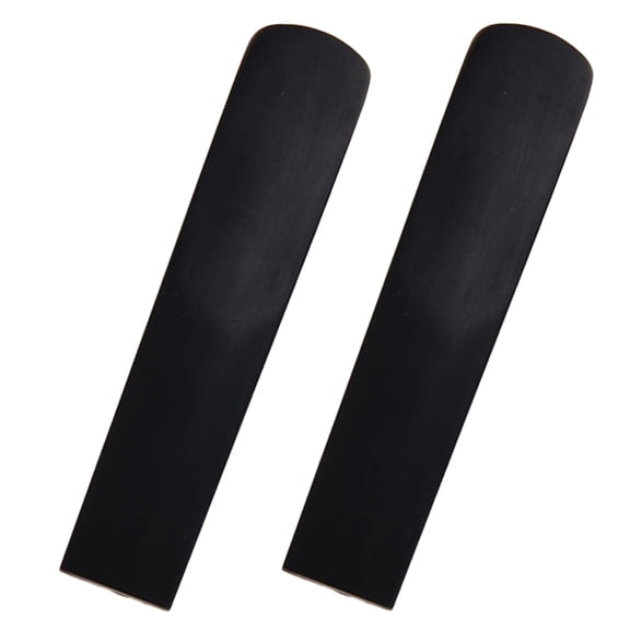 YUNLIGHTS 2Pcs Resin Soprano Saxophone Reed Strength 2.5 for Traditional Woodwind