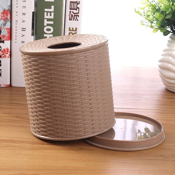 YUNLIGHTS 2Pcs Reusable Tissue Box with Elegant Design for Desktop and Home Decor