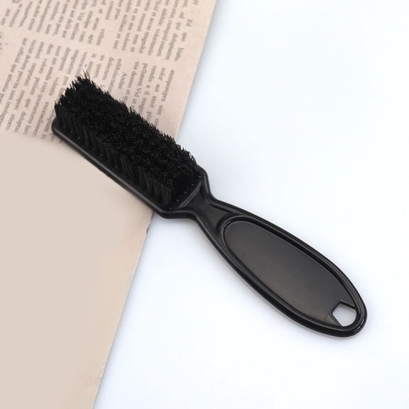 YUNLIGHTS 2Pcs Shaving Brush Neck Duster Brush Black Stable Material Set