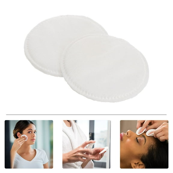 YUNLIGHTS 300Pcs Makeup Cotton Rounds Skin Friendly Comfortable Texture White