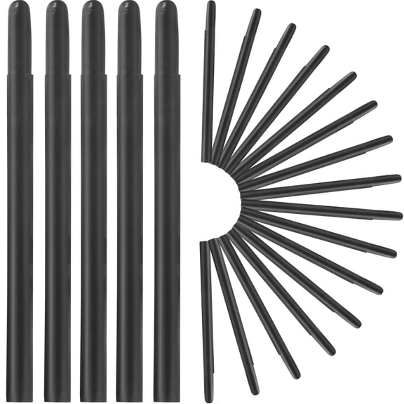 YUNLIGHTS 30Pcs Wear Resistant Black Pen Nibs for Graphics Tablet Pen with Practical and Sturdy Design