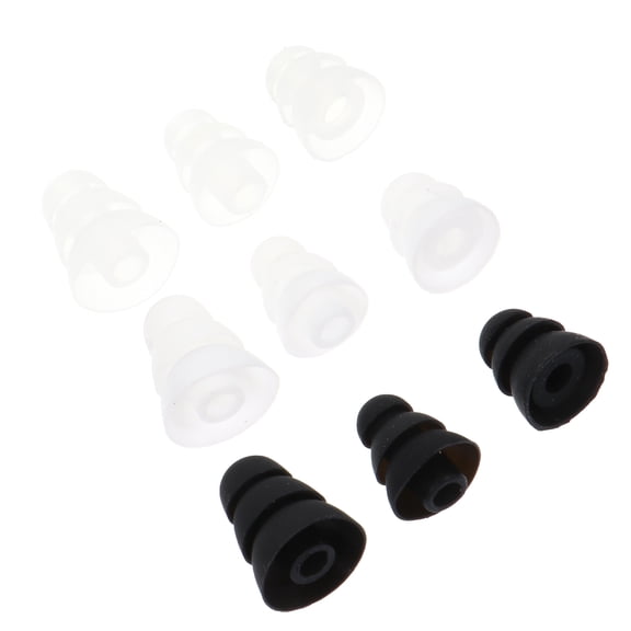 YUNLIGHTS 36Pcs Durable Silicone Earphone Sleeves Multipurpose Non Slip Earbuds Covers