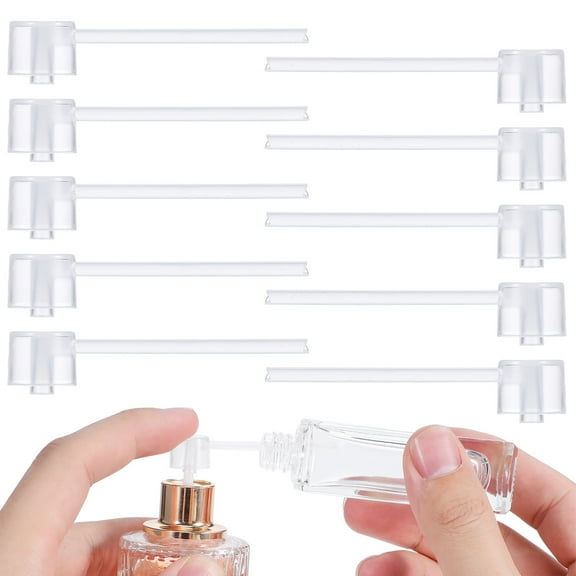 YUNLIGHTS Perfume Refill Tool Transparent Plastic for Travel Use Leak-Proof 40Pcs