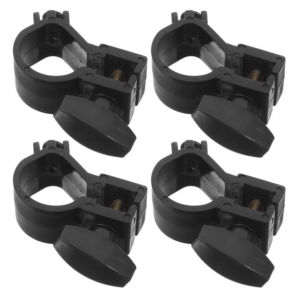 YUNLIGHTS 4Pcs Compact Black Easel Tray Accessories Plastic Parts for Versatile Easel Stability and Support