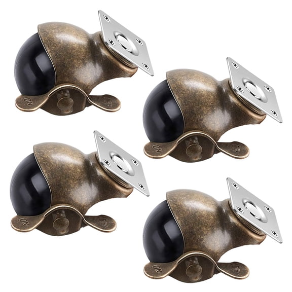 YUNLIGHTS 4Pcs Heavy-Duty Workbench Casters in Assorted Color for Furniture Accessories