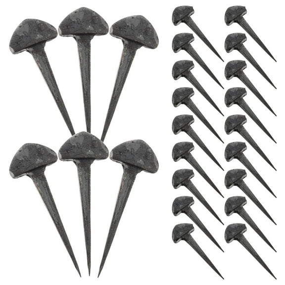 YUNLIGHTS 50Pcs Iron Horseshoe Nails for Daily Use with Enhanced Stability and Easy Installation