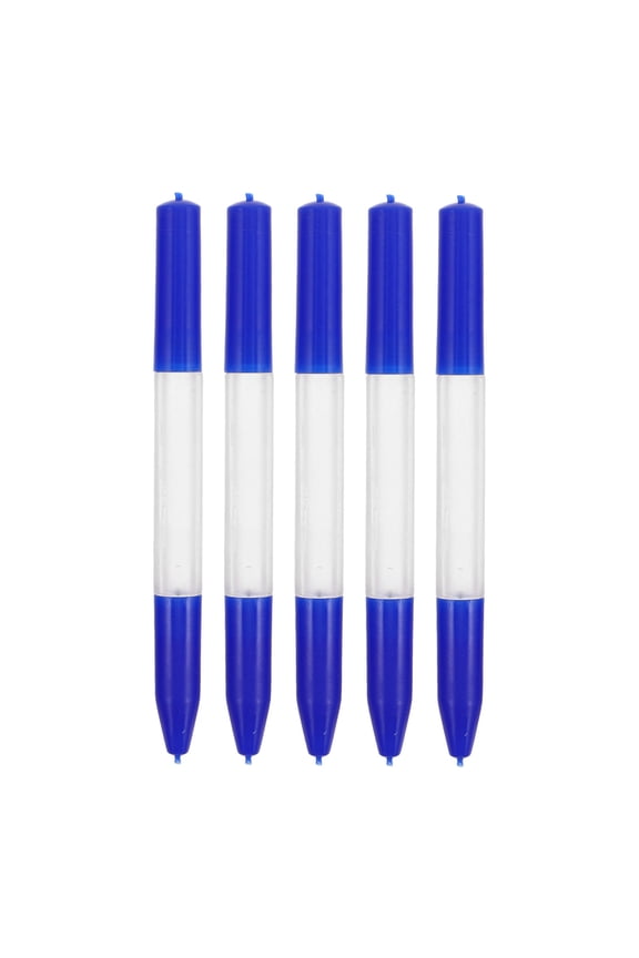 5Pcs Professional Watch Oiler Pen Refillable Plastic Tool for Home Watch Repair and Maintenance