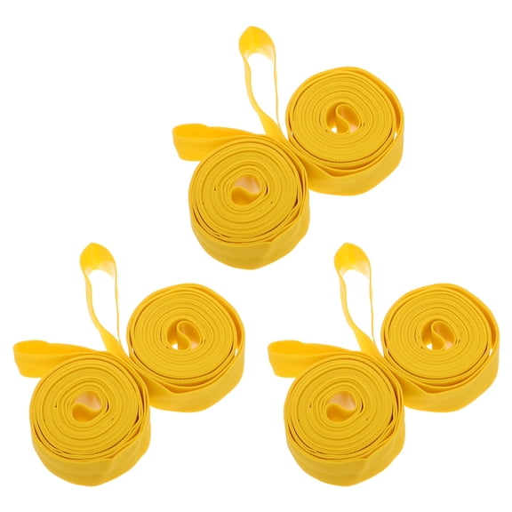 YUNLIGHTS 6-Pack Yellow Tire Liners Puncture Resistant Inner Tube Protectors with Flexible, Fit