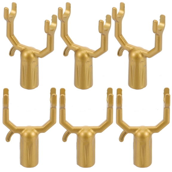 YUNLIGHTS 6Pcs Golden Aluminum Alloy Fruit Tree Branch Supports Plant Clips for Garden Use