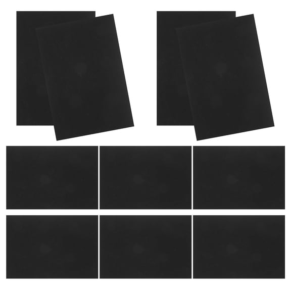 YUNLIGHTS DIY Cut Black Felt Sheets with Adhesive for Furniture Floor Pads