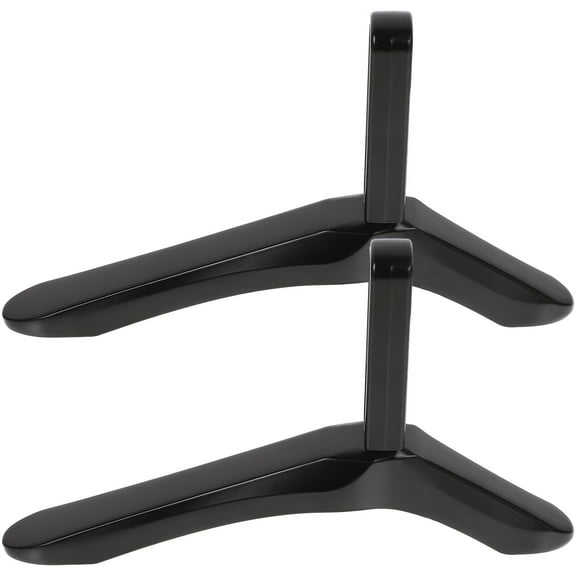 YUNLIGHTS 1Set TV Support Stand Black Strong Load-Bearing Tabletop TV Holder Base