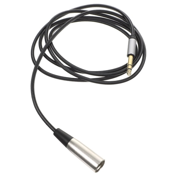 YUNLIGHTS Audio Jack Splitter Cable Black Wear Resistant Audio Adapter for Microphone and Mixer Use