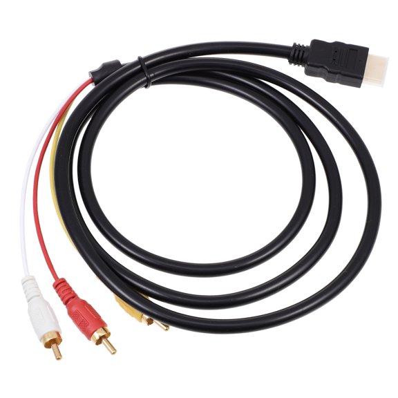 YUNLIGHTS Audio and Video Adapter Cable High Definition Connecting Cable for Home Electronics