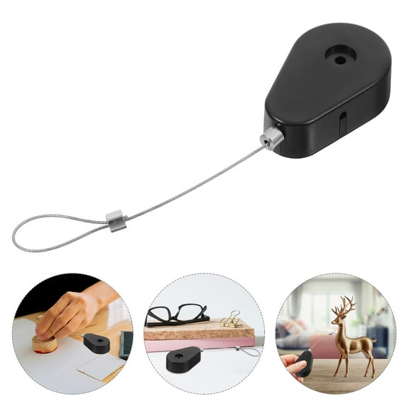 YUNLIGHTS Retractable Safety Cable Lock Anti Lost Wire Box Security Protection 1Pcs
