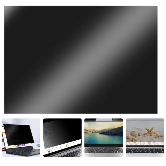 YUNLIGHTS Back to School 1Pack Screen Privacy Protector Black PET Blue Light Reduction Privacy Protection for University Students