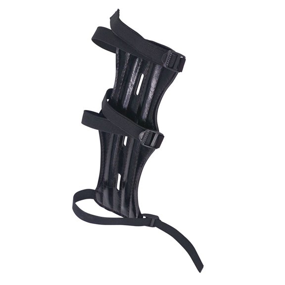 YUNLIGHTS Black Archery Armguard Soft Durable Material for Comfortable Protection