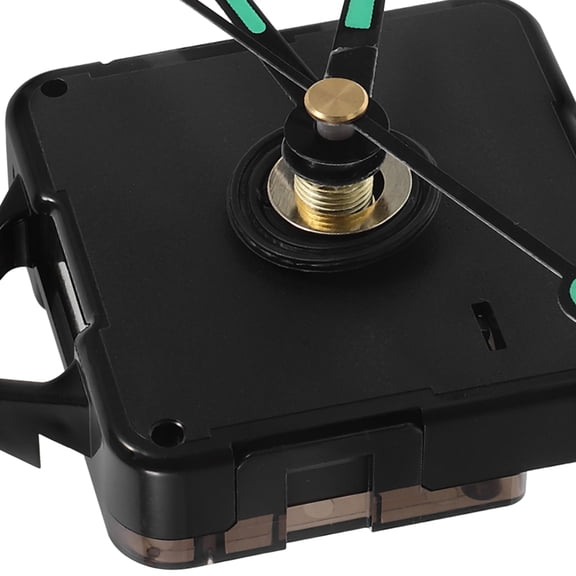 YUNLIGHTS Black Home Clock Movement with Precise Time Silent and Easy to Install
