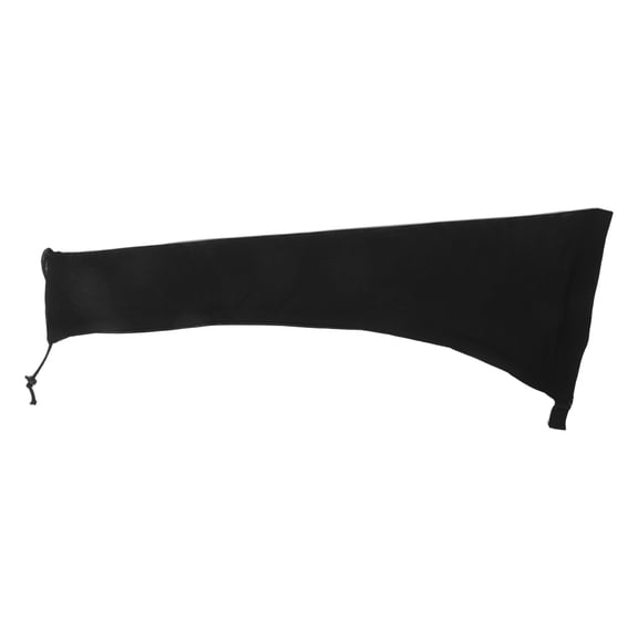 YUNLIGHTS Black Polyester Hair Weave Sleeve for Locs, Adjustable and Comfortable