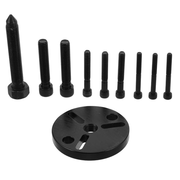 YUNLIGHTS Automotive Air Conditioning Clutch Service Kit with Puller Tool Black