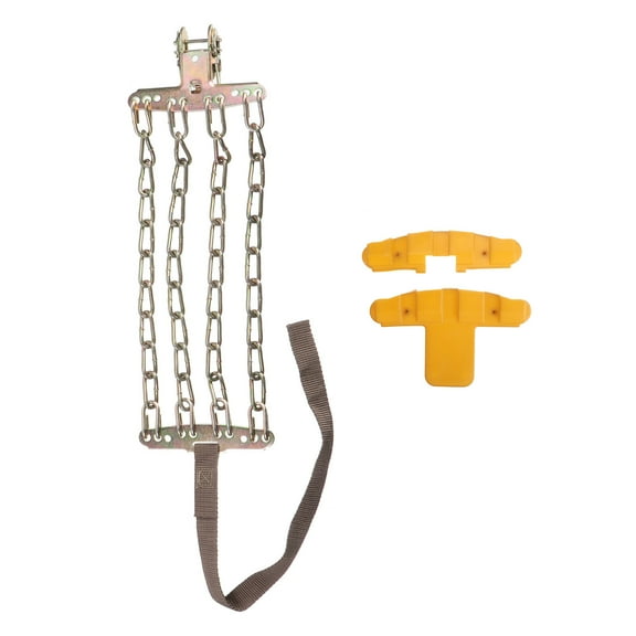 YUNLIGHTS Suv Wheel Chain with Strong Safety Belt and Close Fit Design for Winter Driving