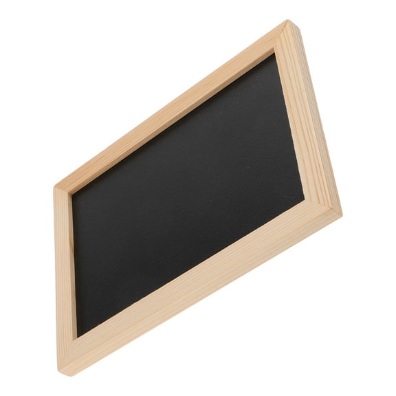 YUNLIGHTS Mini Chalkboard Signage Double-Sided Black Wall Decor 1Pack