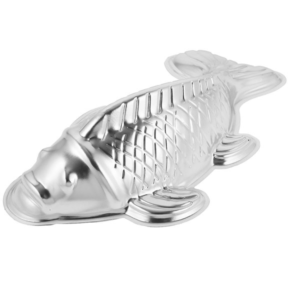 YUNLIGHTS Chinese Style Fish Fondant Mold Aluminum for Cake Decorating and Candy Making