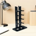 YUNLIGHTS Countertop Black Acrylic Blade Display Stand with Sturdy ...