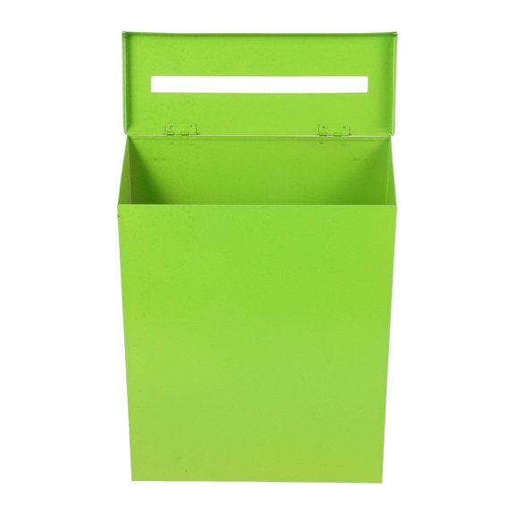 YUNLIGHTS Durable Light Green Iron Wall Mounted Post Box Suitable for Letters and Suggestions