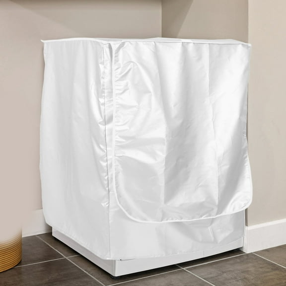 YUNLIGHTS Durable Plated Silver Polyester Waterproof Washing Machine Cover with Sun Protection for Outdoor Use