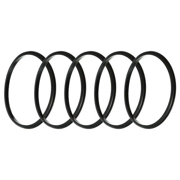 YUNLIGHTS Elastic Black Silicone Bottle Ring for Replacement with Strong High Temperature Resistance