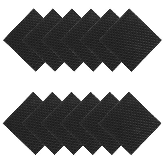 YUNLIGHTS Eva Pool Table Leg Leveling Pads Black Anti Slip for Basements Patios