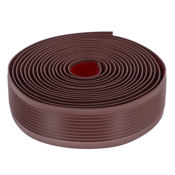 YUNLIGHTS Flexible Soft PVC Brown Stair Tread Mats Designed for Safe Home Stair Usage