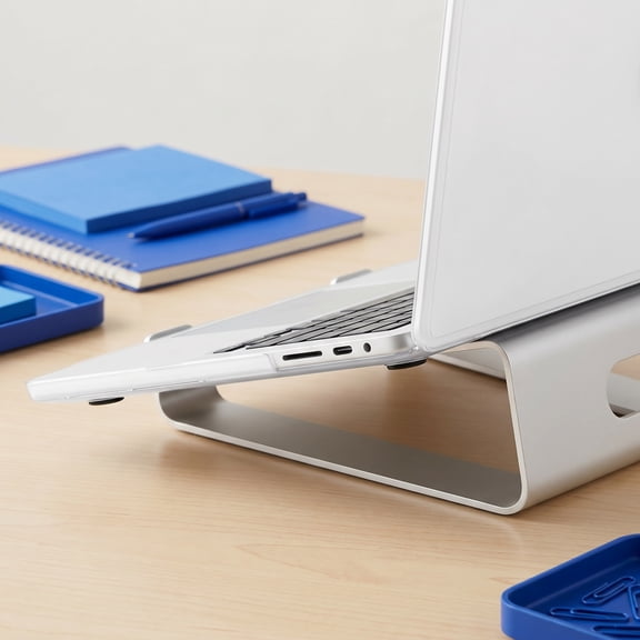YUNLIGHTS Flexible Transparent Laptop Cover with Nonslip Pads and Scratch Resistant Shell