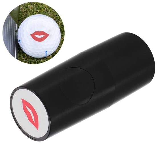YUNLIGHTS Funny Golf Ball Stamp Marker in Black for Easy Identification on The Golf Course