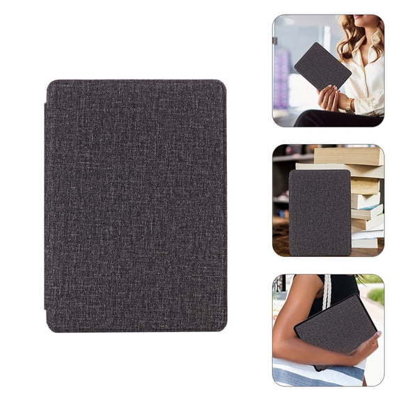 YUNLIGHTS Grey E Book Reader Case with Easy Open Close Feature for Convenient Use