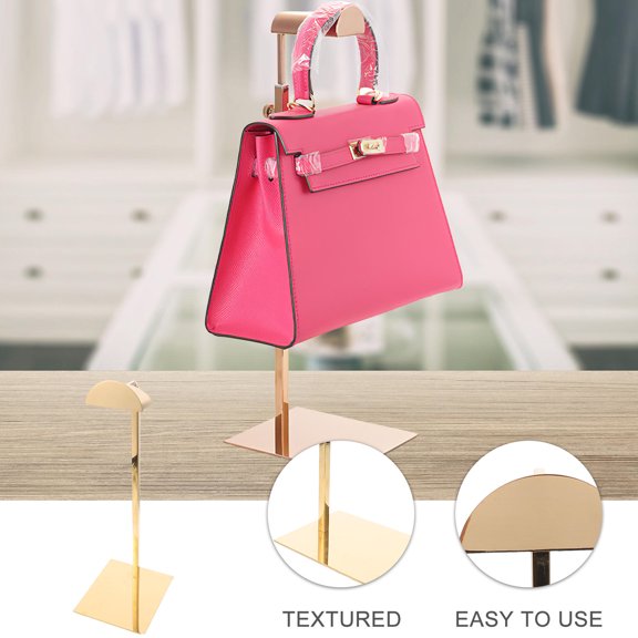 YUNLIGHTS Handbag Hanging Rack Stainless Steel Bag Holder with Adjustable Design