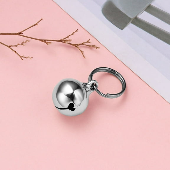 YUNLIGHTS Loud Cat Bells Copper Round for Pet Owners Locate Pets 6Pcs 0.75x0.63in