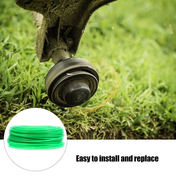 YUNLIGHTS Heavy Duty Green Trimmer Line Rope for Efficient Lawn Edge Trimming and Grass Cutting
