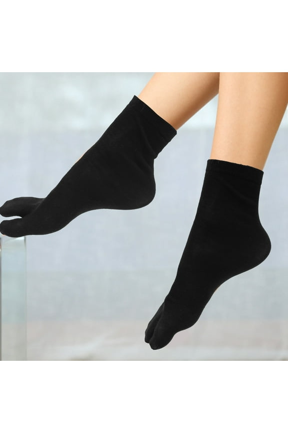 Wide Toe Box Socks for Women Sweat Absorption Pairs