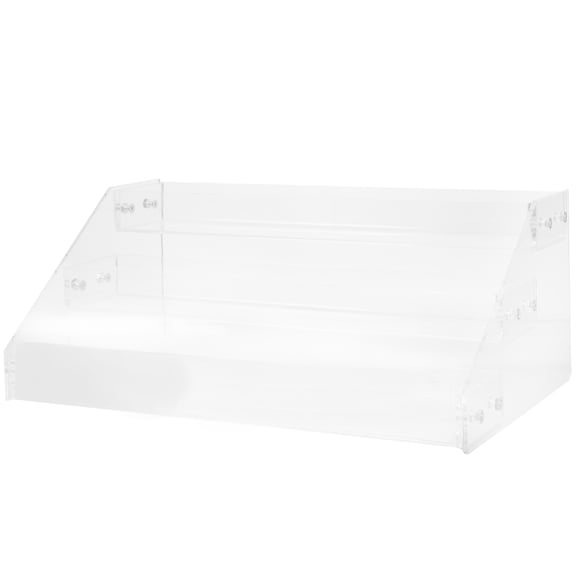 YUNLIGHTS Multi-Layer Acrylic Candy Display Holder with Easy Installation and Ample Space for Retail Stores